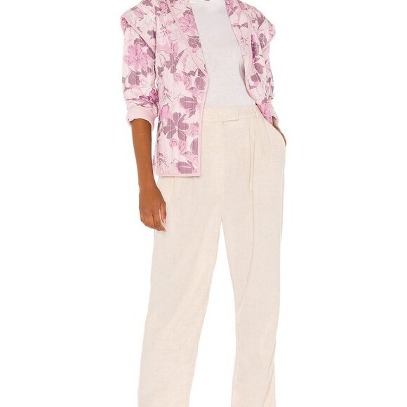 Tularosa Tate Quilted Jacket in Lyla Tropical Floral - Picture 3 of 6